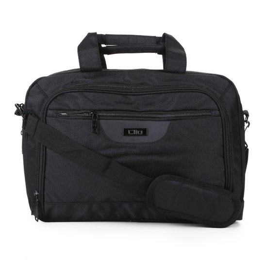 Pasta Clio Para Laptop Expansiva - Preto