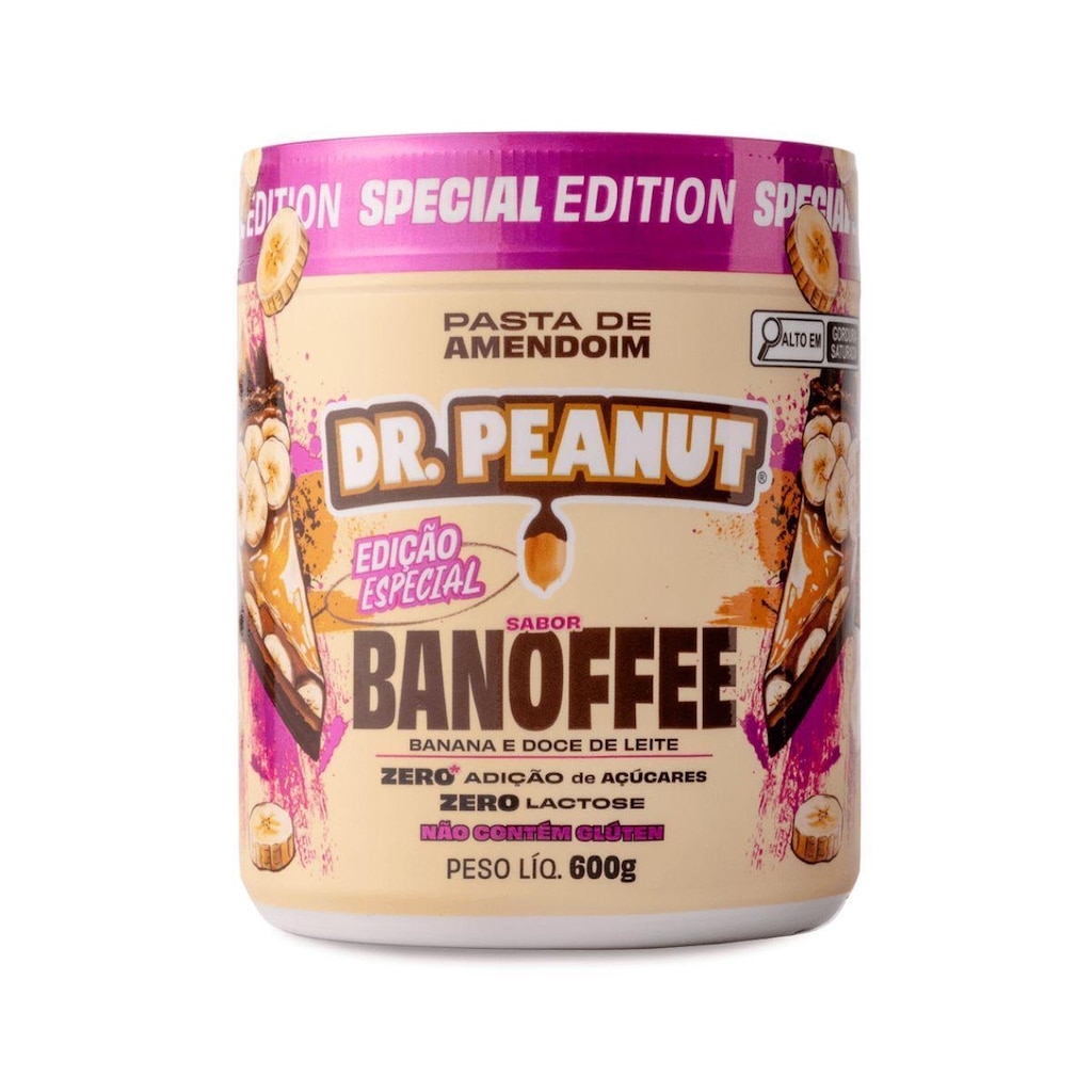 Pasta de Amendoim 600g - Dr Peanut