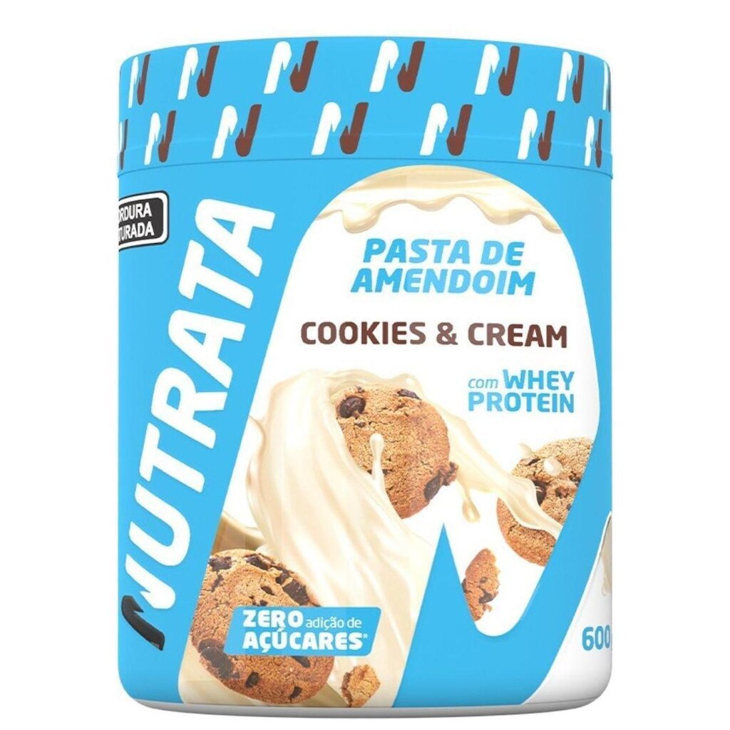 Pasta de Amendoim com Whey Protein Nutrata 600g