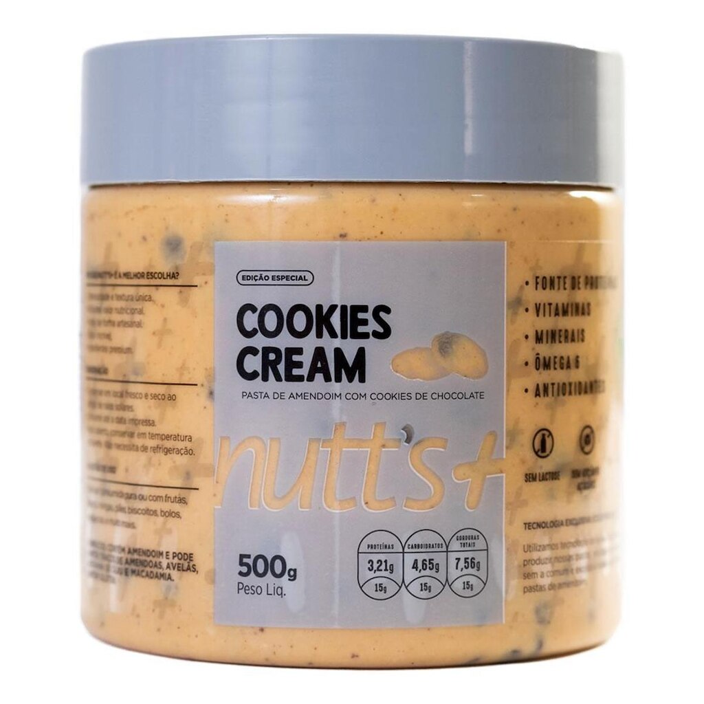 Pasta de Amendoim Gourmet 500g Nutts Mais - Coconut