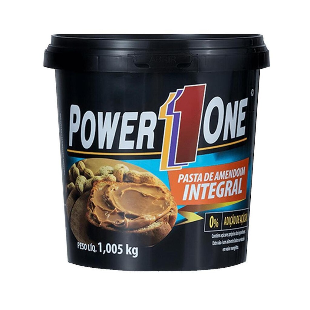 Pasta de amendoim Integral Crocante - Power