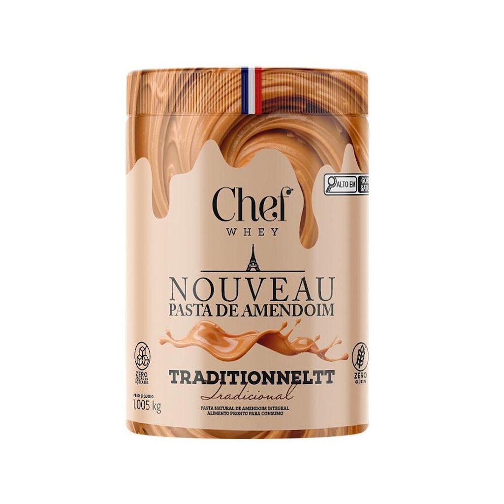Pasta de amendoim Nouveau + Whey Protein 1.005kg - Chef Whey