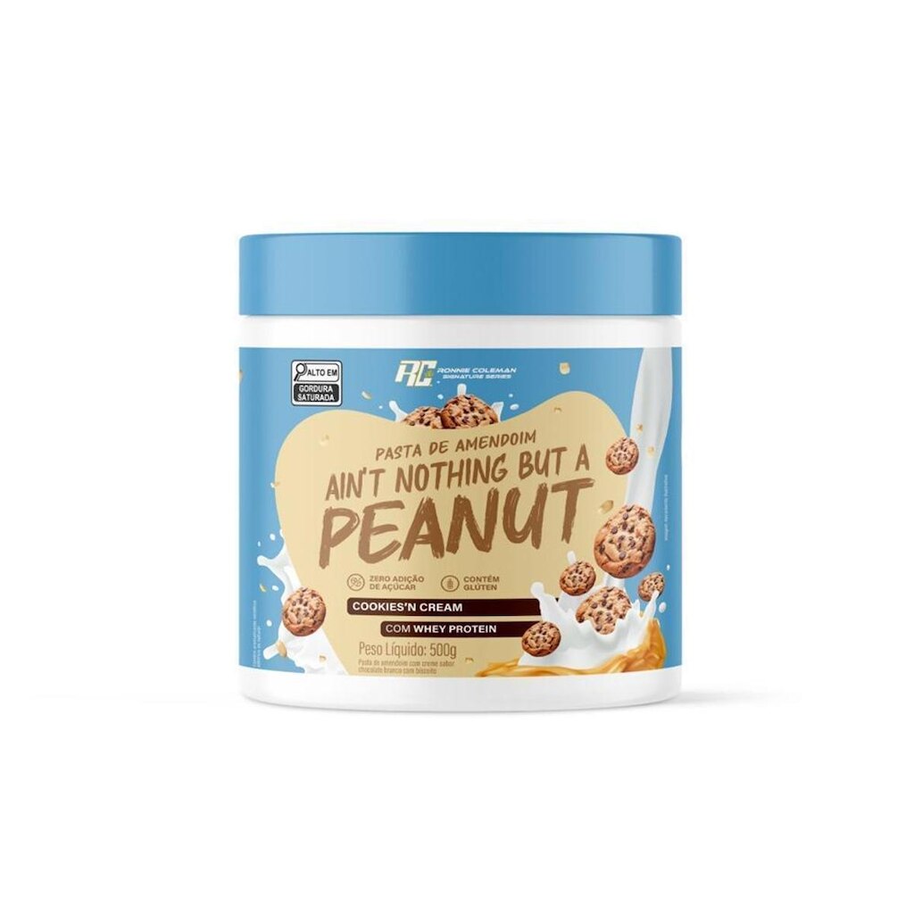Pasta de Amendoim Ronnie Coleman Com Whey Protein
