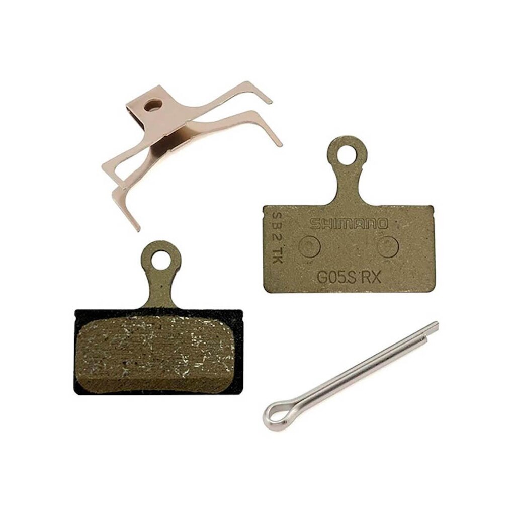 PASTILHA DE FREIO SHIMANO G05S RESINA COM MOLA