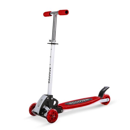 Patinete Infantil 3 Rodas Com Base Scooter Roda Flexivel BV0010 - Vermelho Menor preço em Patinete Infantil 3 Rodas Com Base Scooter Roda Flexivel BV0010 - Vermelho