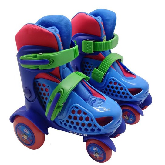 Patins 4 Rodas Infantil Ajustável Nº 25 Ao 28 - Azul Menor preço em Patins 4 Rodas Infantil Ajustável Nº 25 Ao 28 - Azul