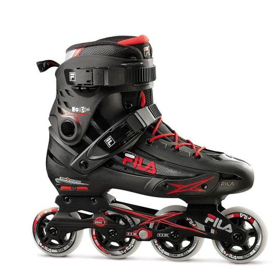 Patins Fila Skates Houdini Inline ABEC7 - Preto Menor preço em Patins Fila Skates Houdini Inline ABEC7 - Preto