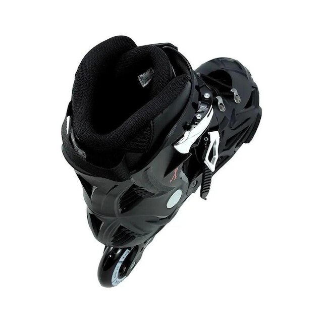 Patins Freestyle Inline Traxart Dynamix Hardboot Urban Sem Freio ABEC7 PU 80mm Até 110kg