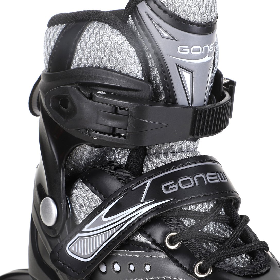 Patins Gonew Fitness Bearing Abec7 70mm Preto Netshoes