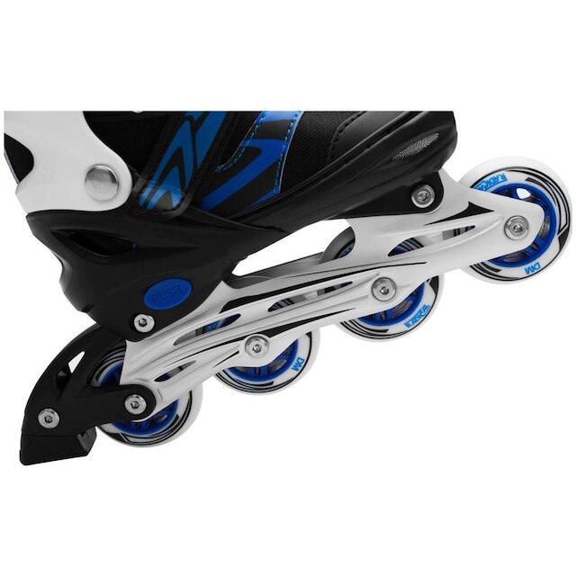 Patins In Line Infantil DM Radical Azul e Preto