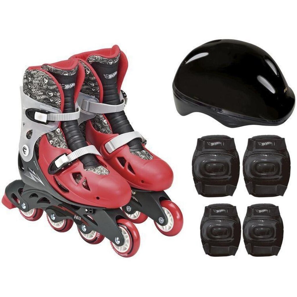 Patins In Line Infantil Fun Hot Wheels