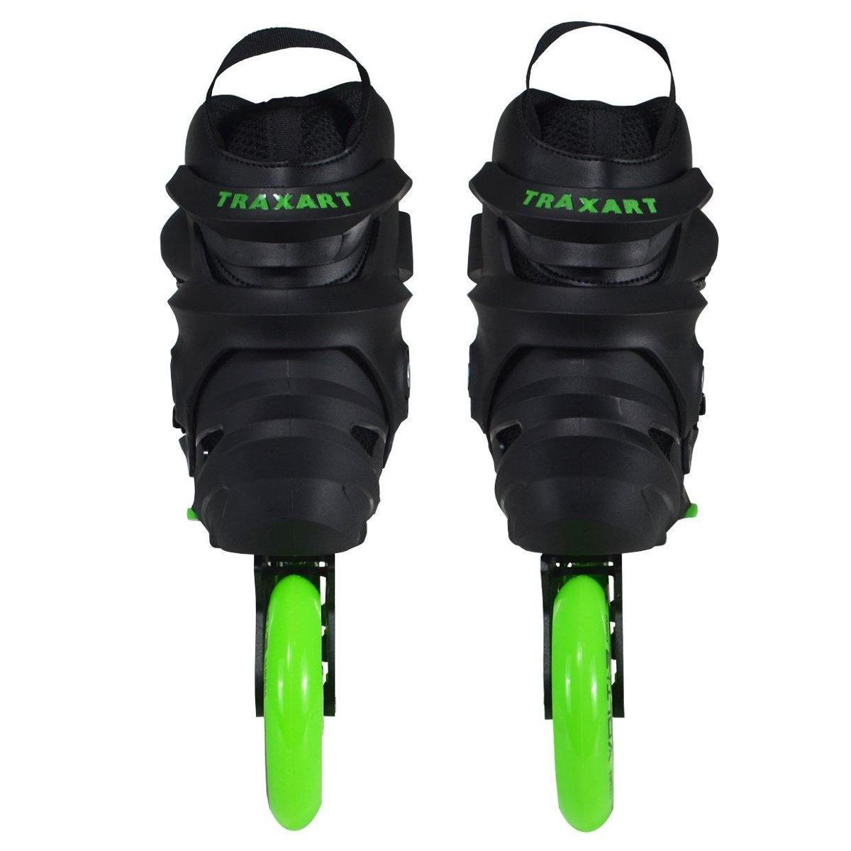Patins Inline Freestyle Traxart Volt+ 3 - 110mm ABEC-9 Cromo