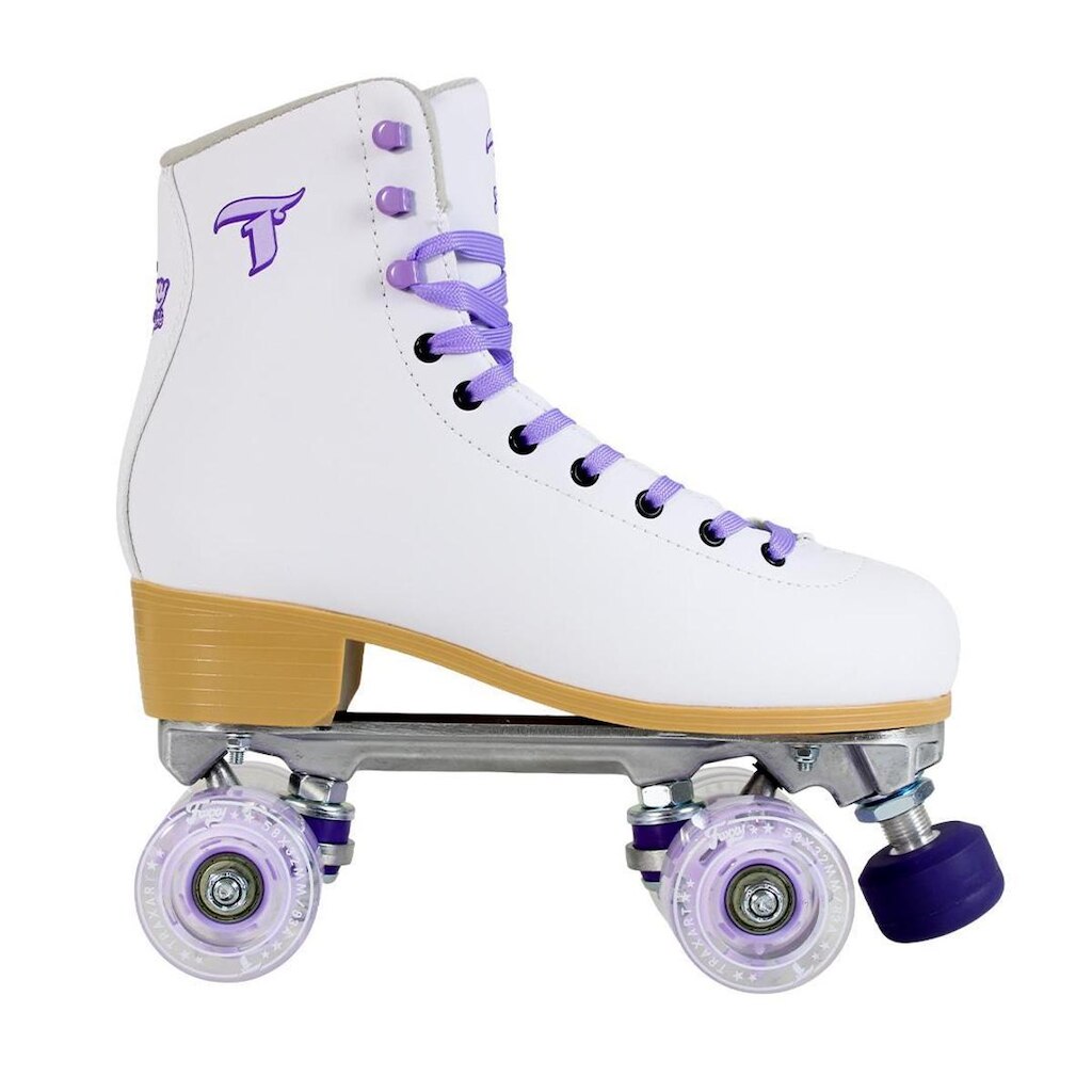 Patins Traxart Quad Foxxy LED Branco 58mm ABEC-9
