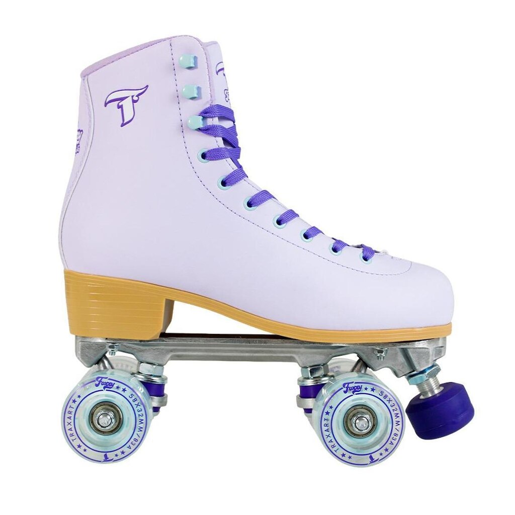 Patins Traxart Quad Foxxy LED Lilás 58mm ABEC-9
