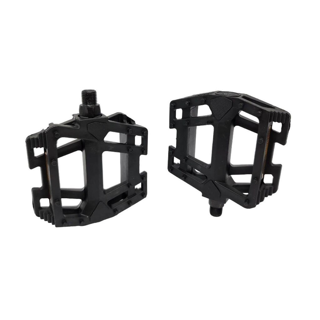 Pedal BIKE Plataforma preto com esfera NYLON 1/2 Esferado