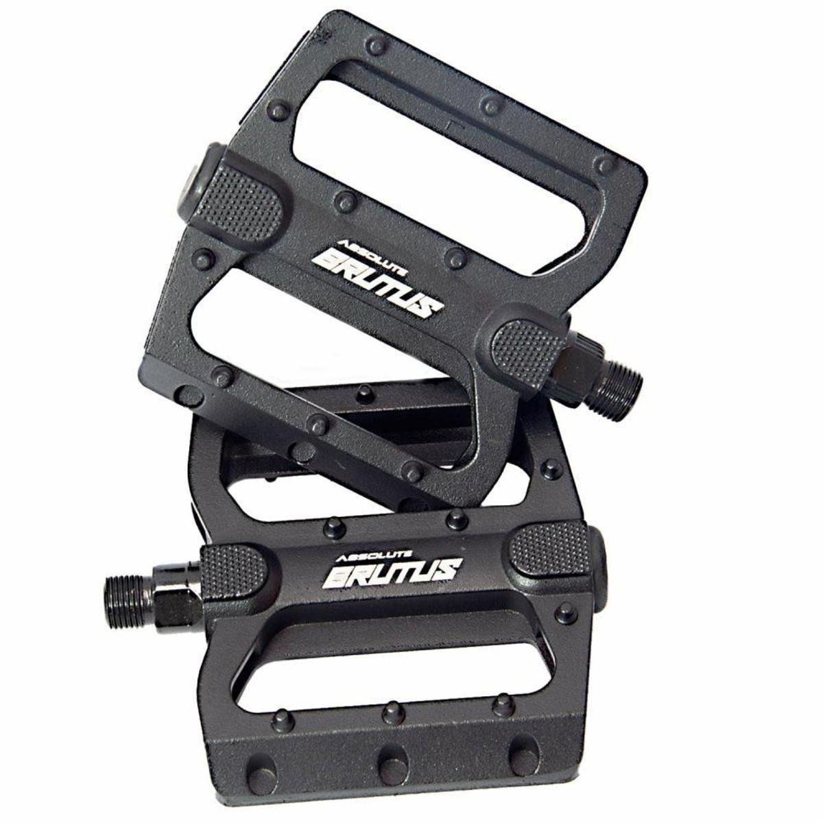 Pédales Plates Pembree R1V Pour VTT DH Enduro - Bleu Et Noir - Roulements Scellés - Fabriqué Au Royaume-Uni