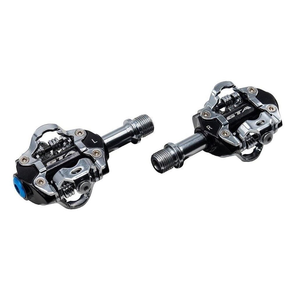 Pedal RX Clip Rolamentado Preto de Encaixe e com Tacos