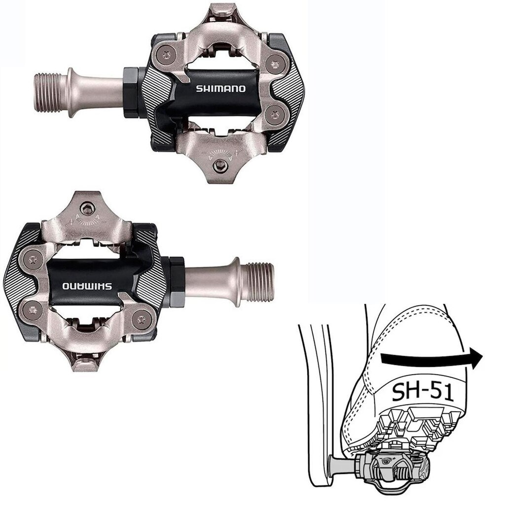Pedal Shimano Deore XT PDM8100 Mtb