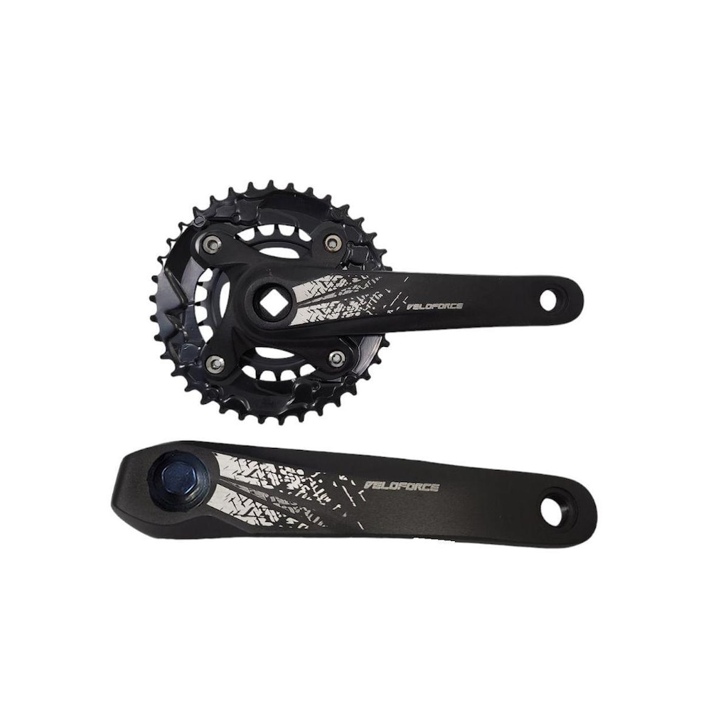 PEDIVELA DUPLO 22/36T ALUMINIO 10/11V 175MM