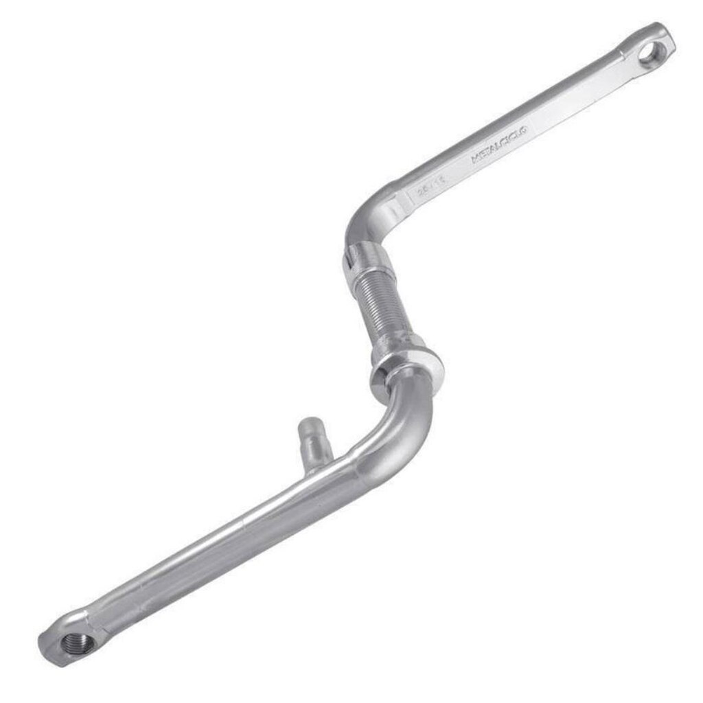Pedivela Monobloco 165mm Cromado Reforçado