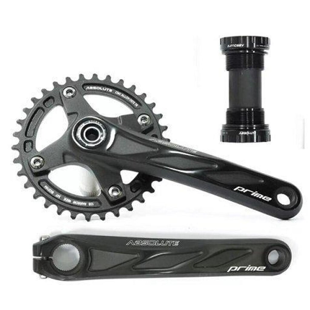 Pedivela Prime Integrado 175MM 34D BCD 104MM C/ Central - ABSOLUTE Preto