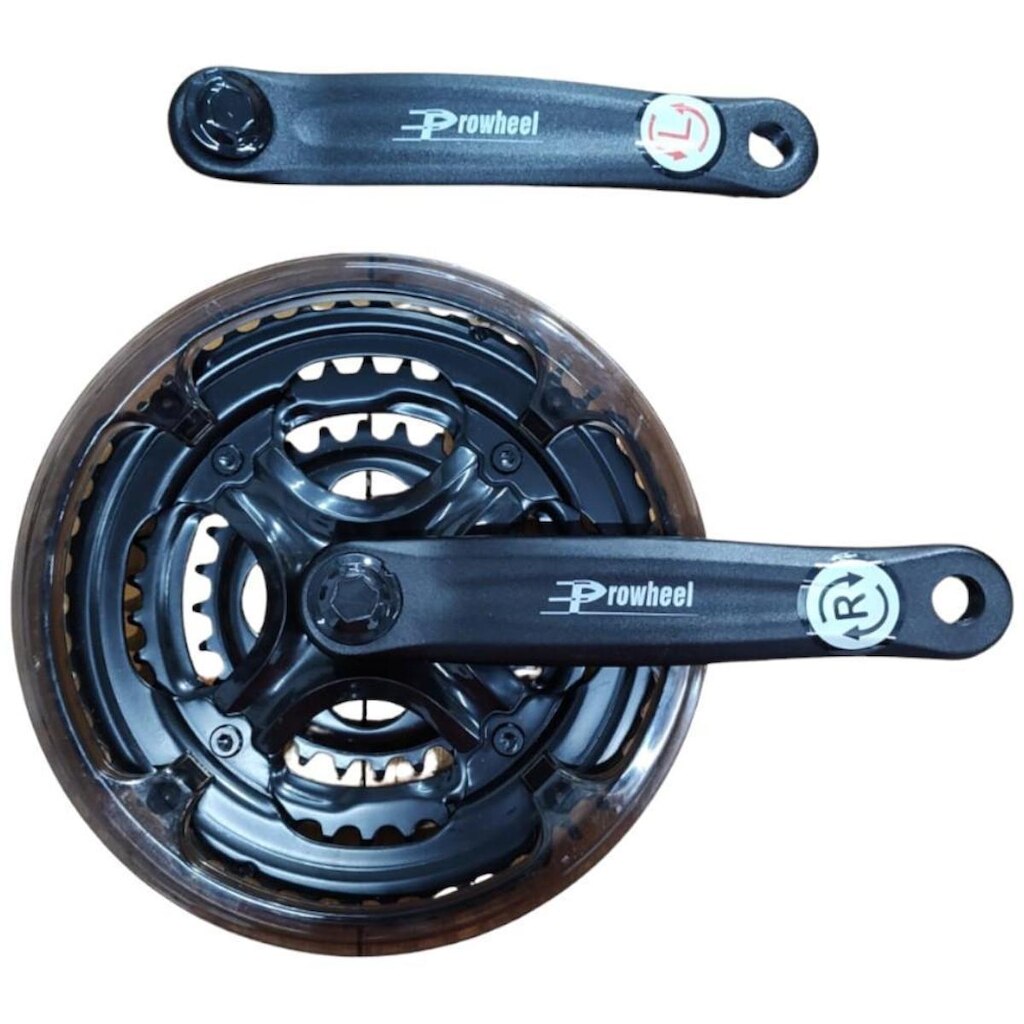Pedivela Triplo Prowheel 170Mm 48/38/28 Dentes