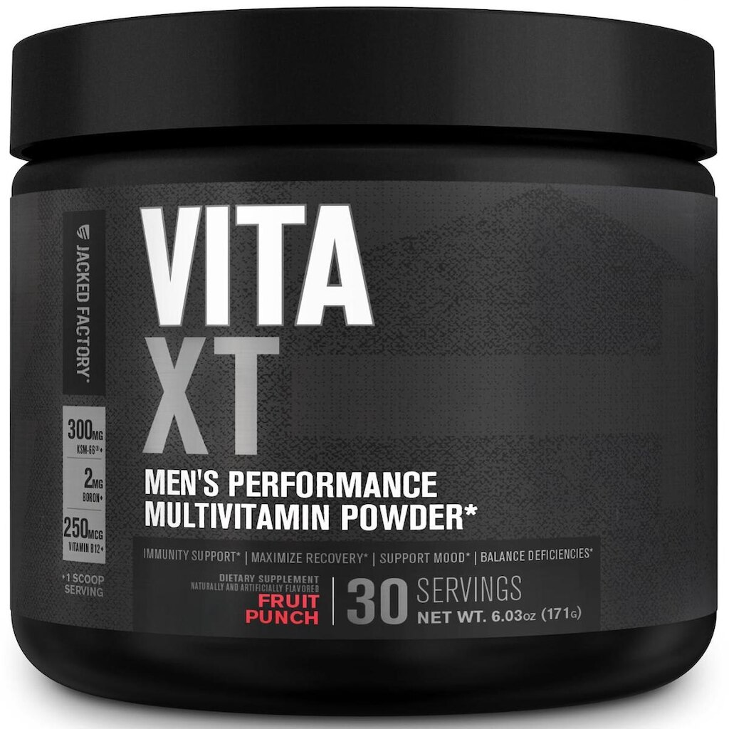 Performance Vitamin Powder Jacked Factory Vita XT Fruit Punch