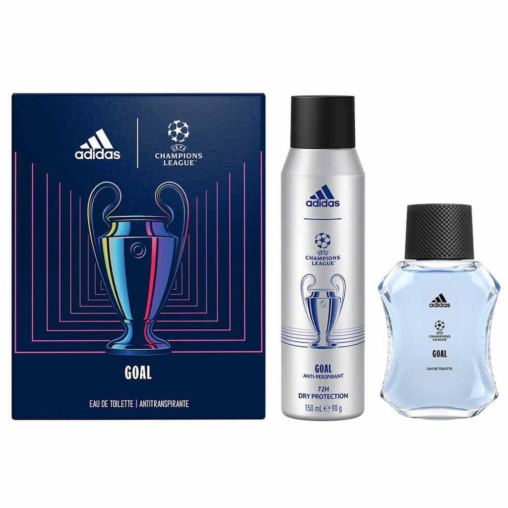 Perfume Adidas Uefa Goal Kit - Perfume Masculino + Desodorante Kit