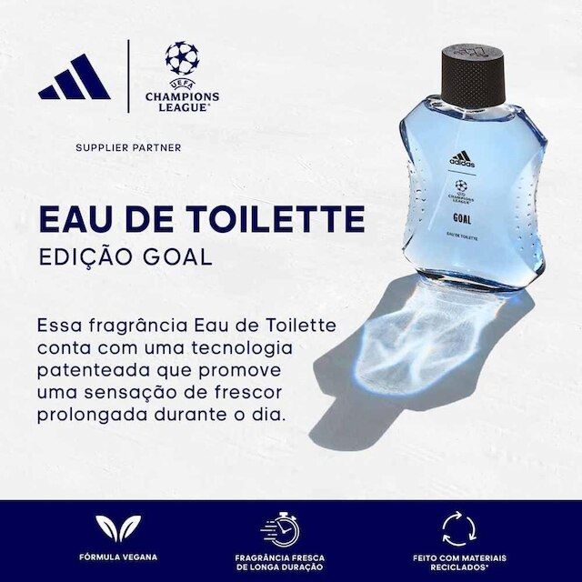 Perfume Adidas Uefa Goal Kit - Perfume Masculino + Desodorante Kit
