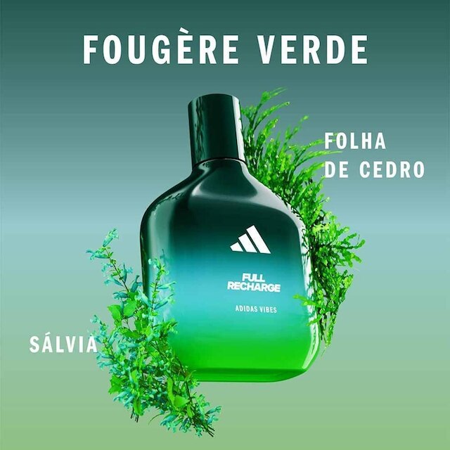 Perfume Adidas Vibes Full Recharge Eau de Parfum Masculino 100ml