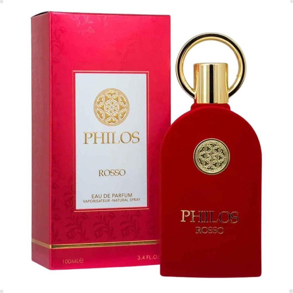 Perfume Arabe Maison Alhambra Philos Rosso Masculino EDP 100ml