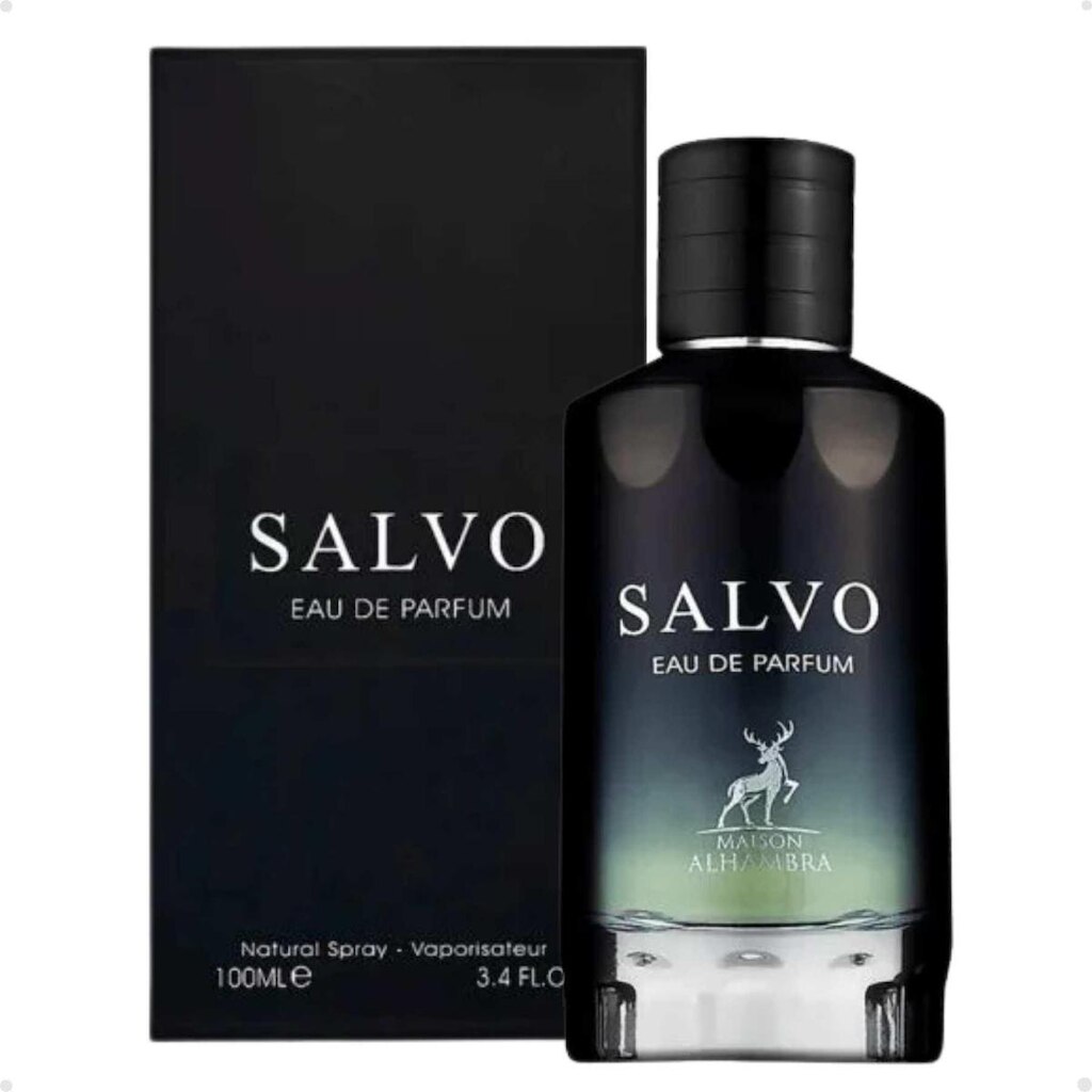 Perfume Arabe Maison Alhambra Salvo Intense Masculino EDP 100ml