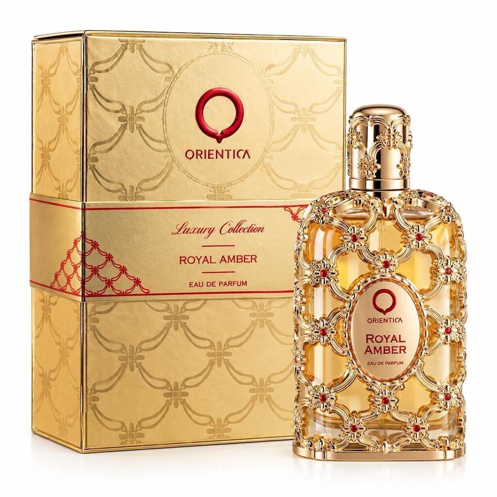 Perfume Árabe Royal Amber Orientica Luxury Collection Eau de Parfum 80ml