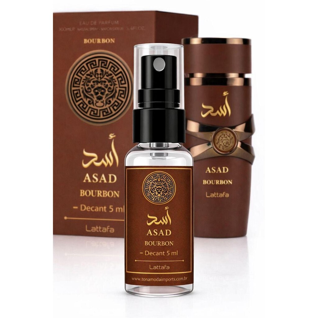 Perfume Asad Bourbon Decant EDP Masculino 5ml
