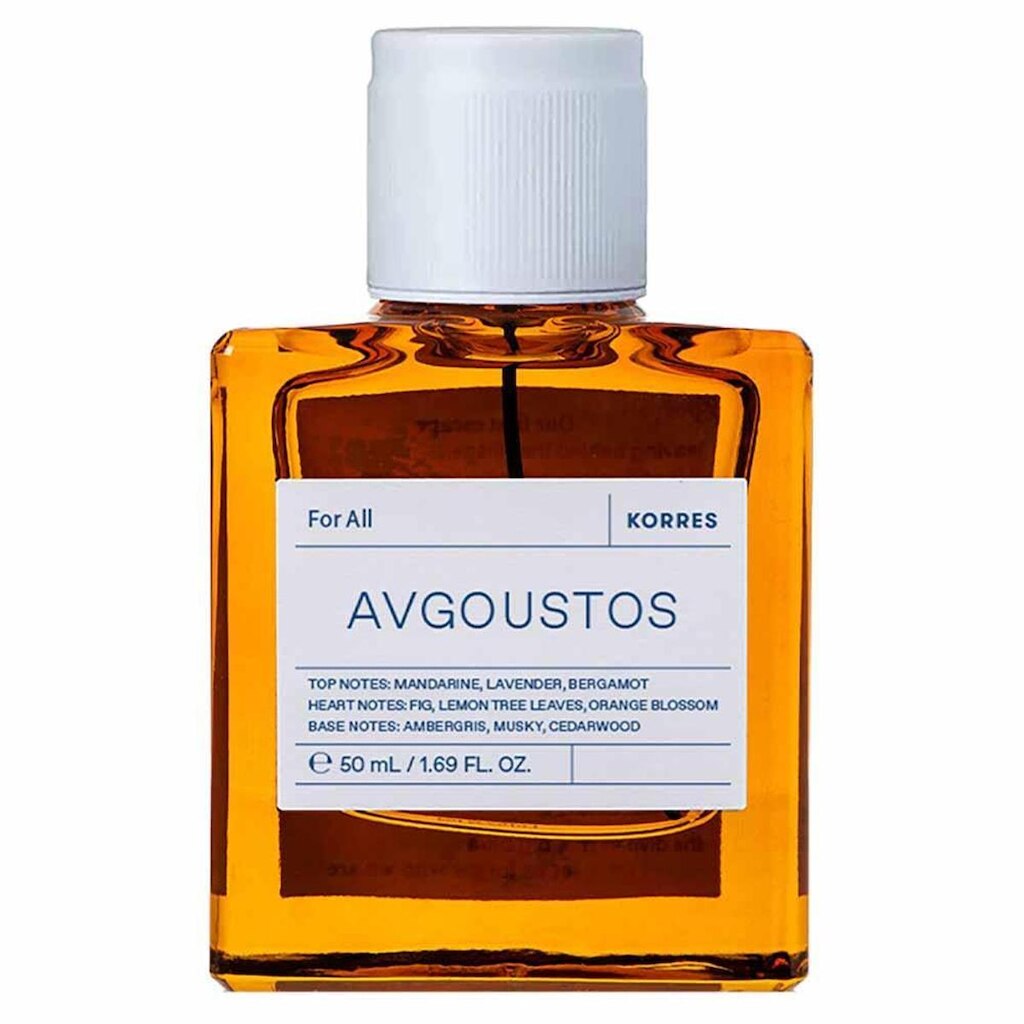 Perfume Avgoustos Korres Unissex Deo Colônia 50ml