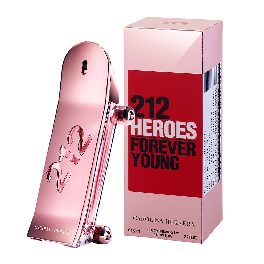 Perfume Carolina Herrera 212 Heroes For Feminino Her Eau De Parfum 80ml