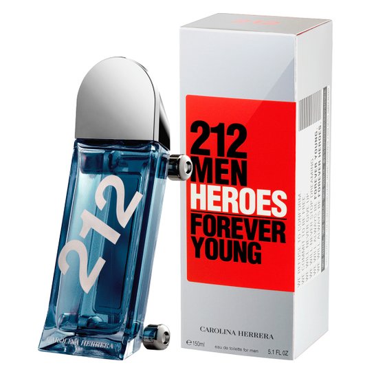 Perfume Carolina Herrera 212 Heroes Masculino Eau De Toilette Masculino 150ml - Incolor Menor preço em Perfume Carolina Herrera 212 Heroes Masculino Eau De Toilette Masculino 150ml - Incolor