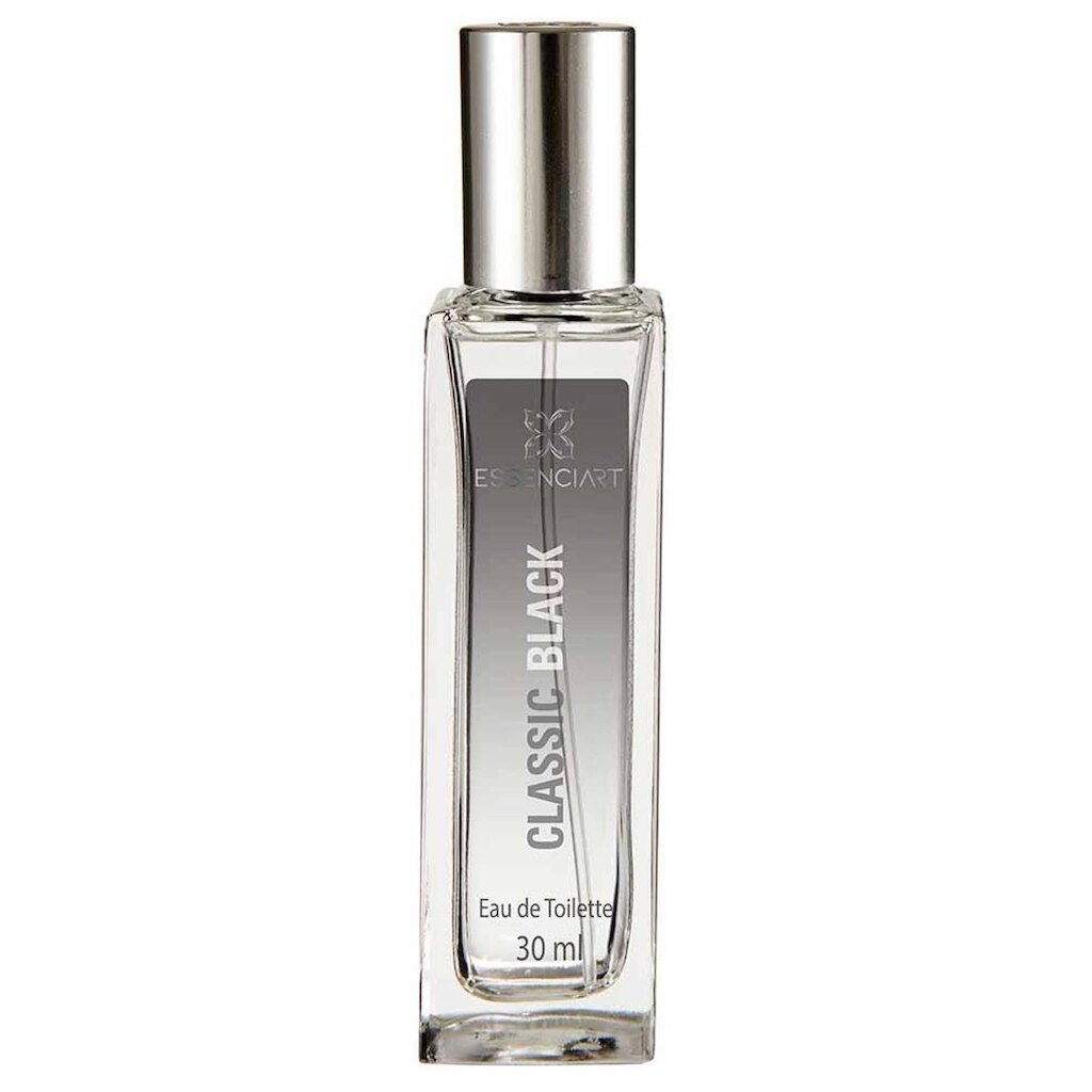 Perfume Classic Black Essenciart Masculino Eau de Toillete 30ml