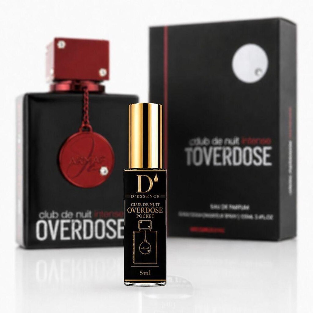 Perfume Club de Nuit Overdose Extrait Parfum Pocket Experience EDP Masculino 5ml Original