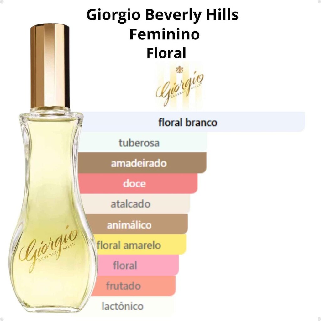 Perfume Feminino Giorgio Beverly Hills EDT 90ml