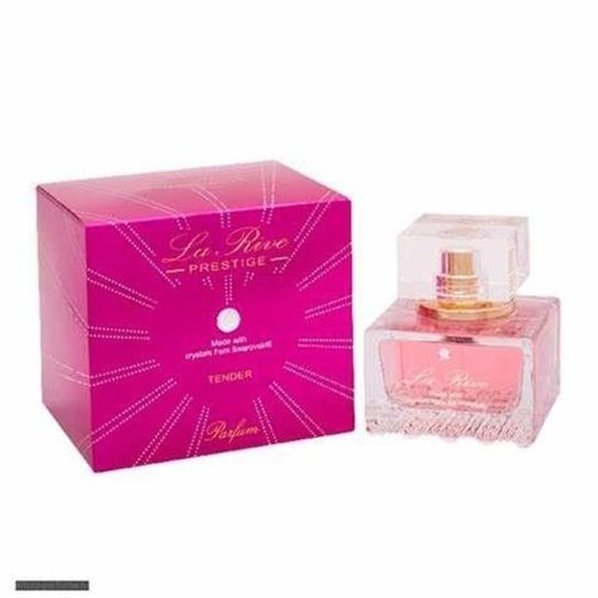 PERFUME FEMININO LA RIVE TENDER PARFUM SWAROVSKI 75 ML Rosa