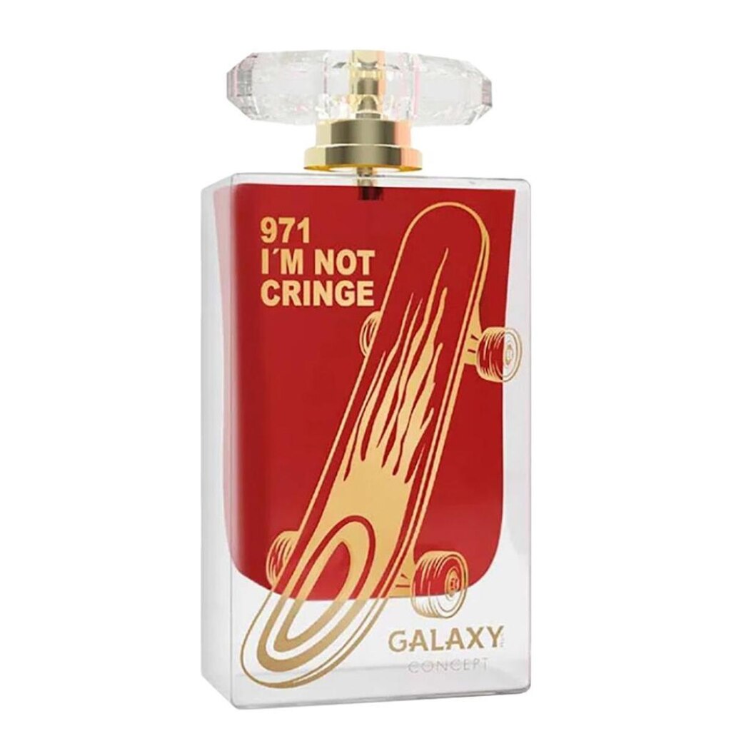 Perfume Galaxy Plus Concept 971 Im Not Cringe Eau De Parfum Feminino 100ml