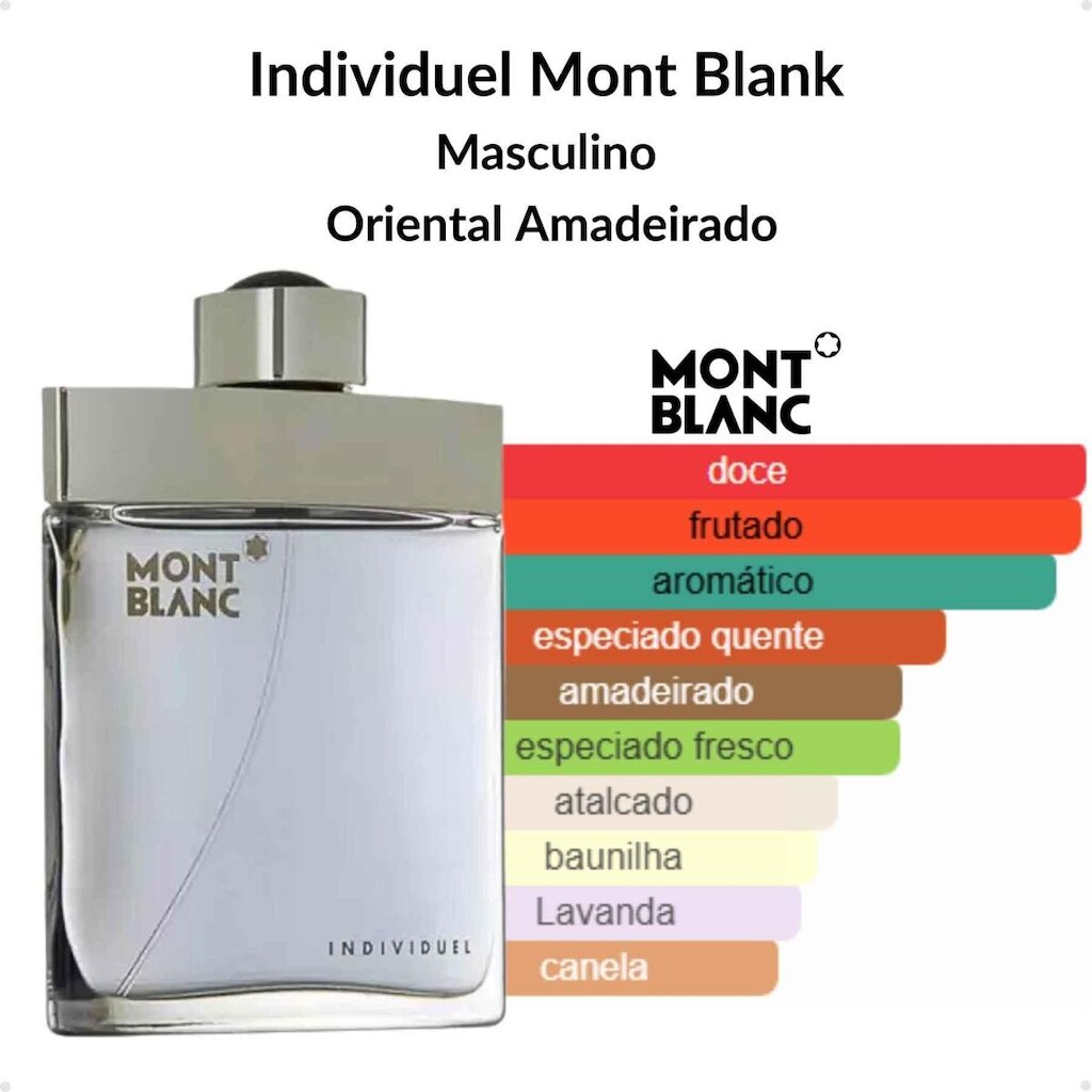 Perfume Importado Masculino Montblanc Individuel EDT 75ml