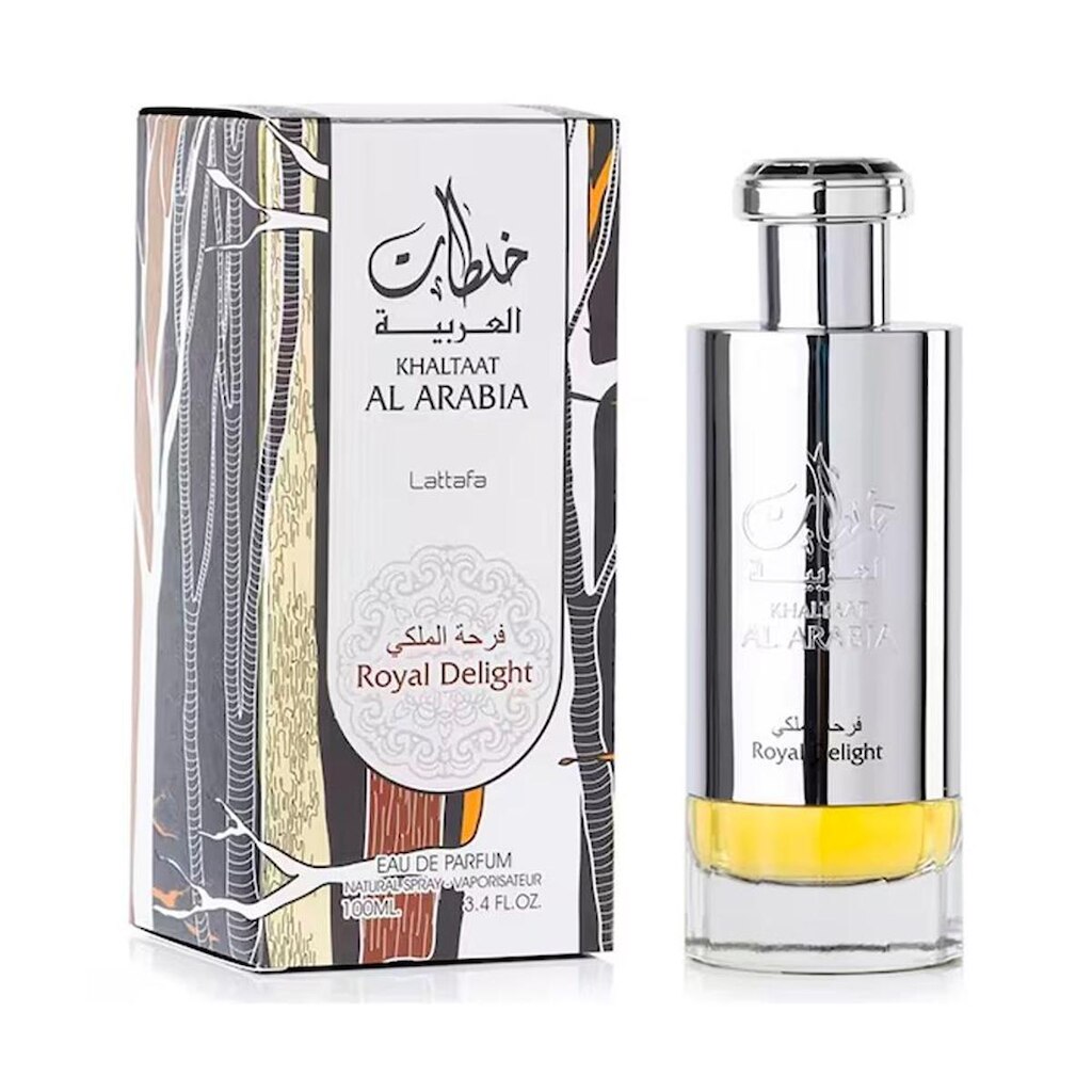 Perfume Khaltaat Arabia Royal Delight Lattafa Eau De Parfum Masculino 100ml