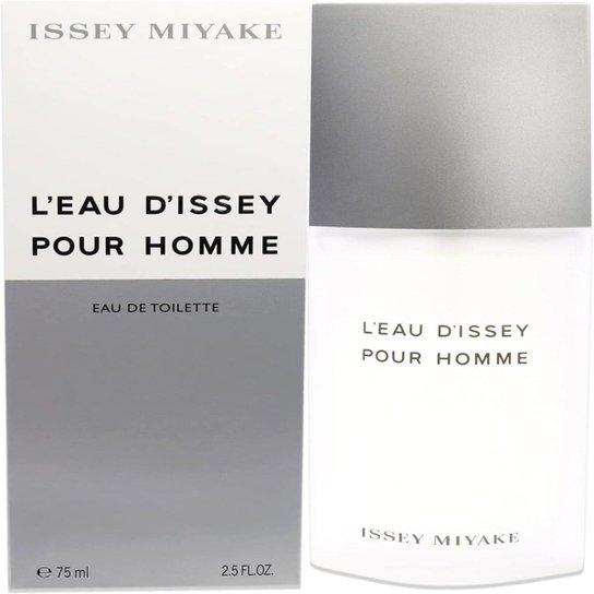 Perfume L'Eau D'Issey Pour Homme Eau de Toilette 75 ml - Prata Menor preço em Perfume L'Eau D'Issey Pour Homme Eau de Toilette 75 ml - Prata