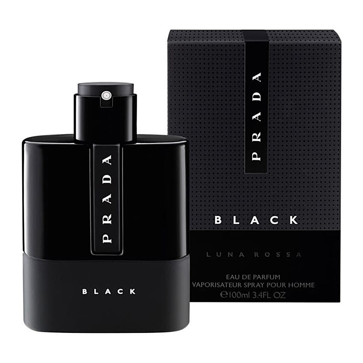 Perfume Masculino Luna Rossa Black Prada Eau de Parfum 100ml Menor preço em Perfume Masculino Luna Rossa Black Prada Eau de Parfum 100ml