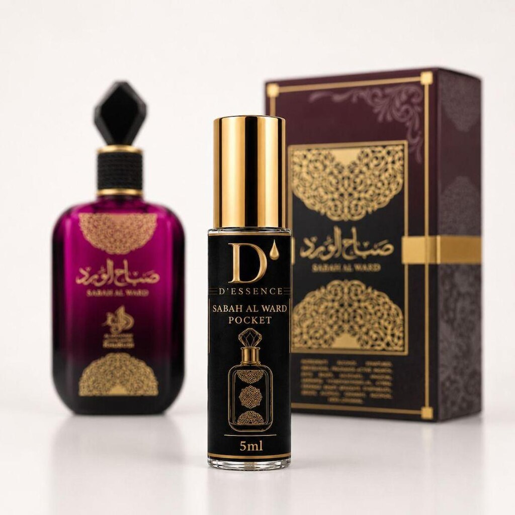 Perfume Sabah Al Ward Pocket Experience 5ml EDP Feminino Original