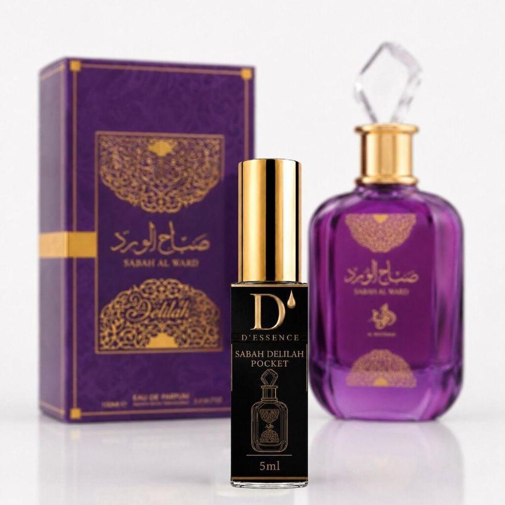 Perfume Sabah Delilah Pocket Experience EDP Feminino 5ml Original