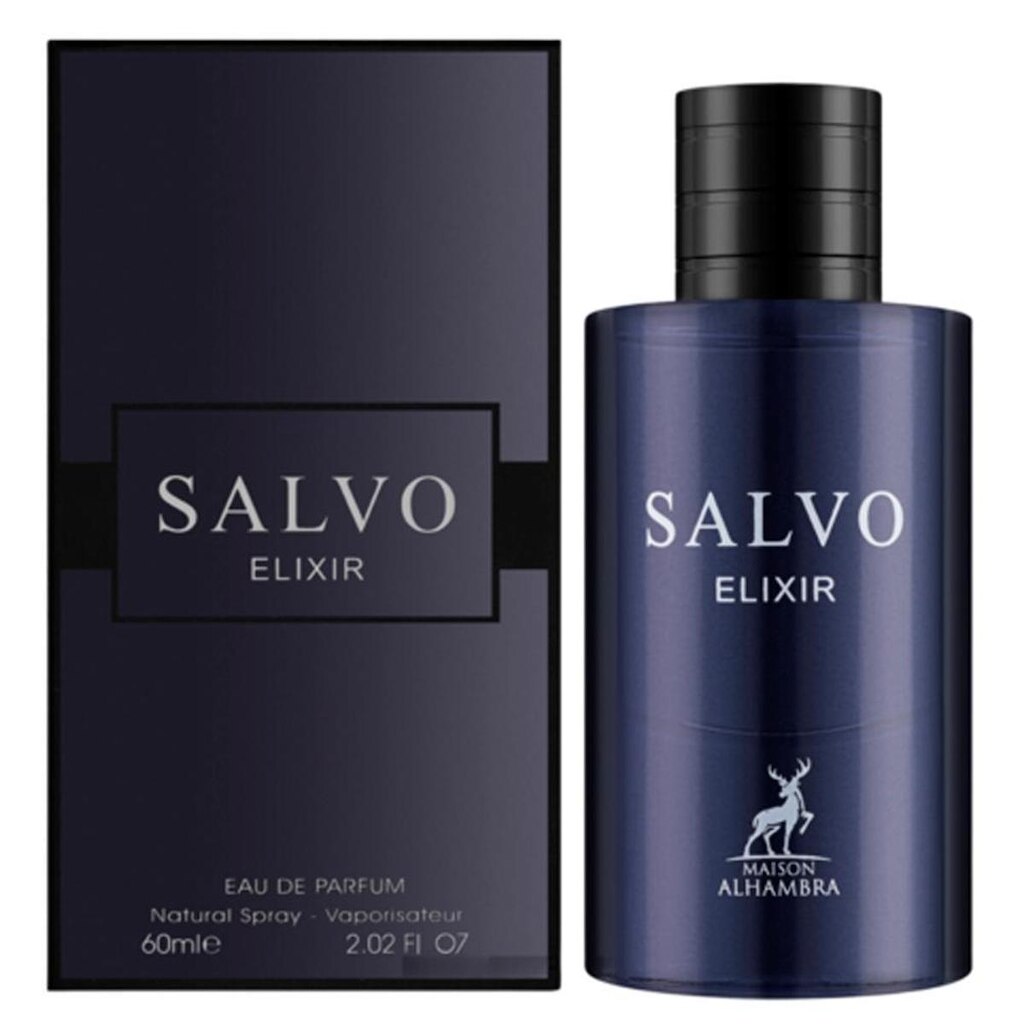 Perfume Salvo Elixir Maison Alhambra EDP Masculino 60ml