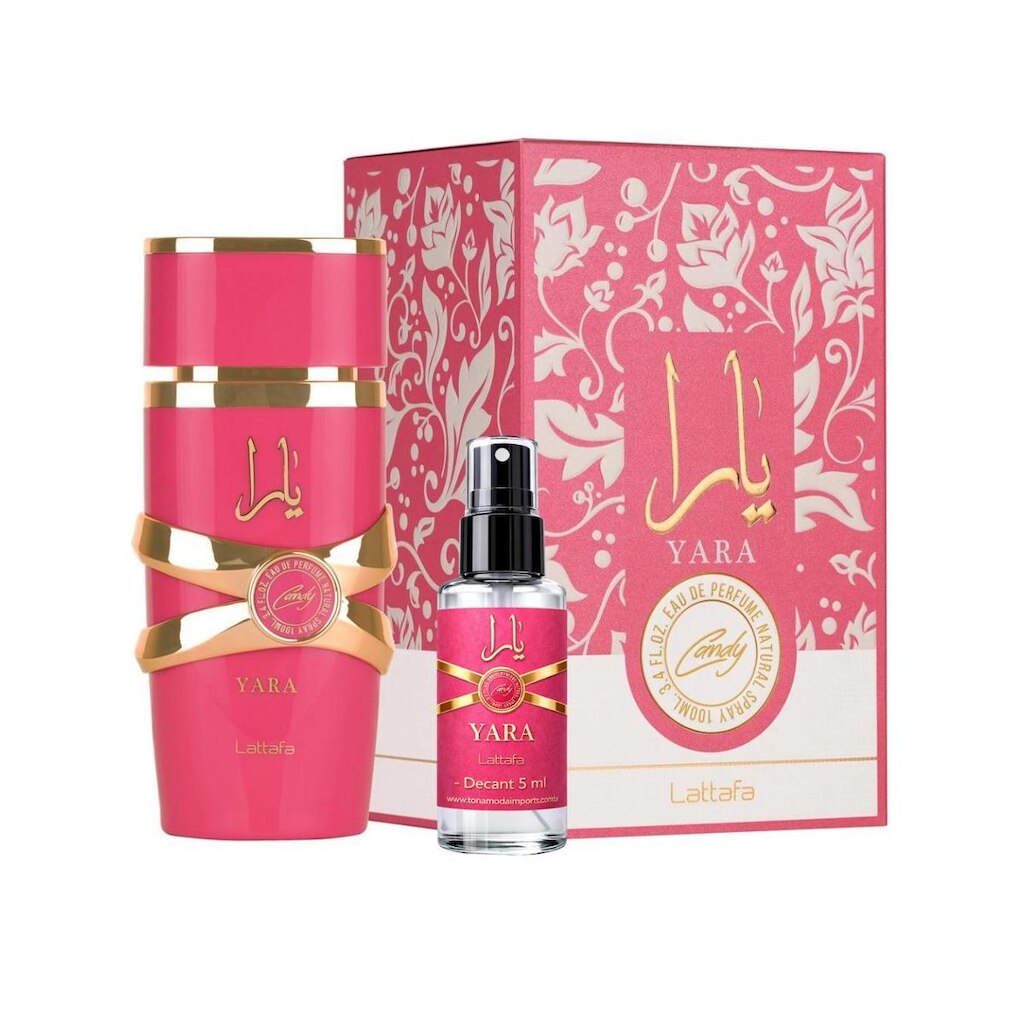 Perfume Yara Candy EDP Feminino Decant 5ml